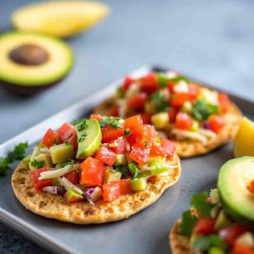 Belizean Garnaches - Easy, Healthy Meal Prep Tostadas